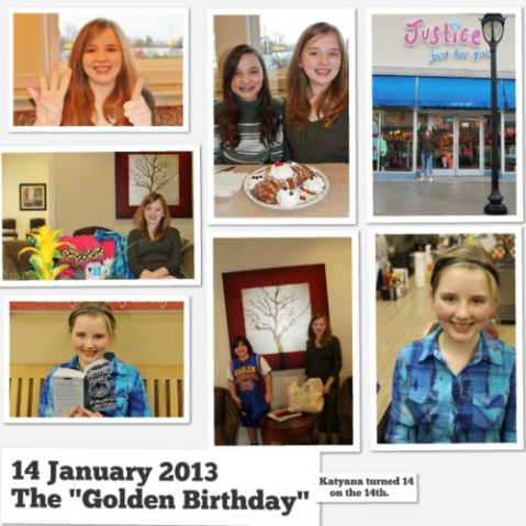 Day 1 of Celebrating Katyana's 14th Birthday.