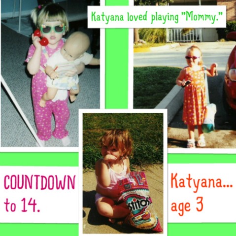 2002: Katyana at the age of 3